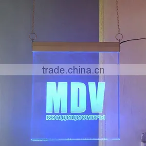 Crystal Acrylic LED Engraved Menu Board thumbnail-1