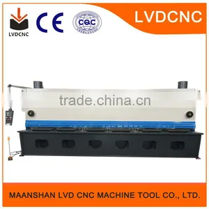 QC11K/Y 6mm 6000mm Hydraulic Guillotine Sheet Metal Shearing Machine thumbnail-6