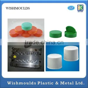 Hot Design Customized All Kinds of Cap Plastic Bottle Cap Screw Cap Plastic Injection Mould thumbnail-1
