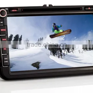 8" HD Car DVD/GPS 3G Mp3 CD Player Radio USB MAP Car Stereo For VW PASSAT Toledo Golf 5 6 SEAT Altea Sharan thumbnail-1