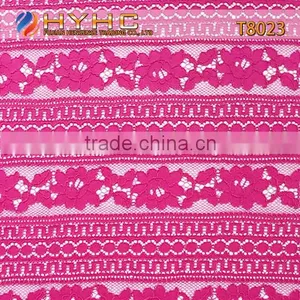 2016 High Quality Nylon/Cotton Strand Lace Fabric Top Selling T8023 thumbnail-1