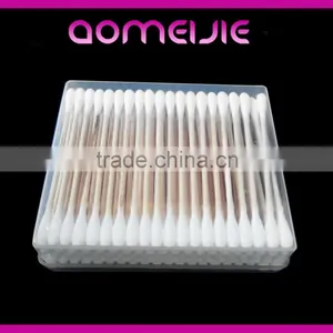 Wooden Stick 100% Degreasing Cosmetic Cotton Buds,cotton Swabs,cotton Tips thumbnail-5