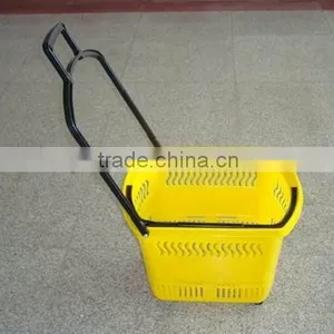 Shopping Cheap Plastic Baskets With Handles thumbnail-1