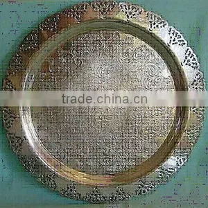 Royal Designer Charger Plate, Charger Tray, Wedding Charger Plate thumbnail-1