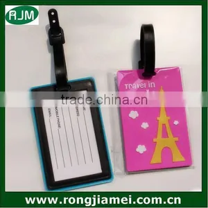 Cute Silicone Travel Personalized Luggage Tags thumbnail-1