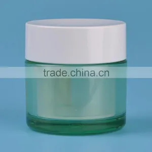 Oval Disposable Plastic Jar for Chemical Products Cosmetic Packaging thumbnail-1