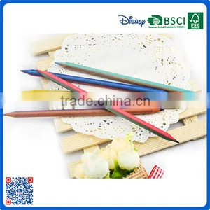 High Quality OEM Natural Wooden Pencil Without Eraser for Gift thumbnail-1