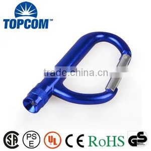 Promotional Big Aluminum Carabiner With LED Light Quality Choice thumbnail-1