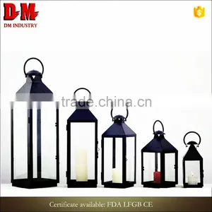 Stock Cheap Contemporary Outdoor Wall Metal Lantern thumbnail-1
