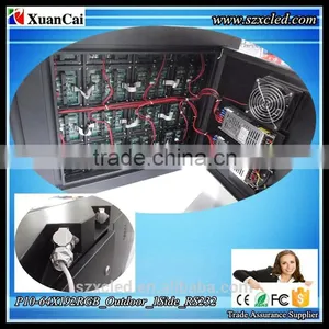 P10-64x192RGB RS232 Serial Communication Programable LED Sign Board Display Screenn Panel thumbnail-6