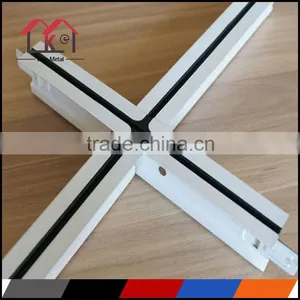 T Bar Suspended Ceiling T Grid / Galvanized Steel Drywall Furring Channel With Low Price thumbnail-1