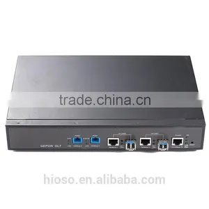 FTTH Optical Fiber Equipment 1U 2-pon Gepon Gpon Olt With Management Function Quality Choice thumbnail-1