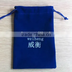Fashion Design Drawstring Velvet Jewelry Bags thumbnail-3