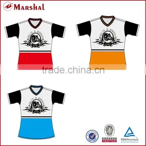 2015 New Breathable Fabric Full Sublimation Rugby Jersey,Custom Cheap Rugby Shirts thumbnail-1