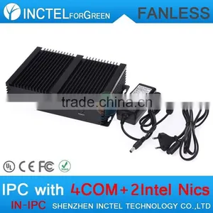 Fanless Single Board Computer USB 3.0 Dual Gigabit 4 COM Auto Boot Intel Celeron C1037U 1.8G 1G RAM 32G SSD thumbnail-5