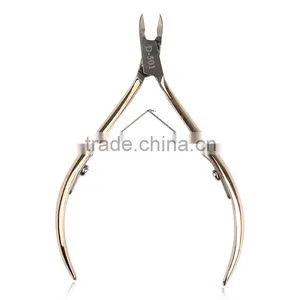 2016 Golden and Silver Color Stainless Steel Nail Cuticle Nipper thumbnail-2