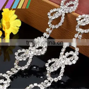 Bling Bling Fashion Latest Fancy Rhinestone Cup Chian For Garments,bags,shoes Decorations YSC21 thumbnail-2