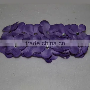 Lovely Baby Crochet Headband With Petal Decoration Wholesale thumbnail-1