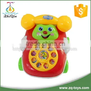 Cheap Price Plastic Mobile Phone Toy With Bell thumbnail-1