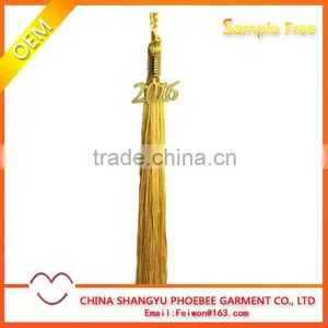 Hot Sell Graduation Cap Tassel With Gold 2016 Charms thumbnail-1