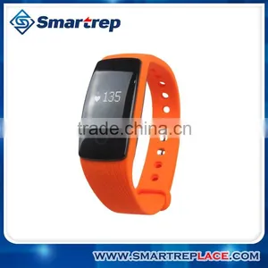 Smart Band Bluetooth 4.0 Smart Bracelet Heart Rate Monitor Wristband Fitness Tracker Smartband for Android IOS thumbnail-1