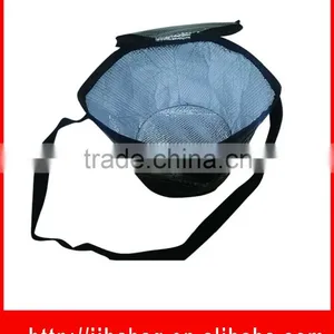 2016 Wholesale Factory High Quality Recycle Round Cooler Bag Lunch Bag thumbnail-1