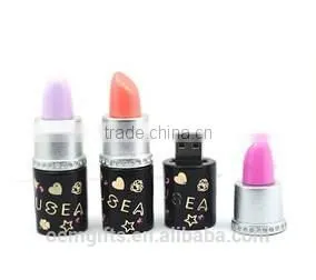 Eco-friendly Resin Lipstick Flash Memory thumbnail-1