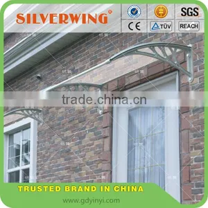 Clear Plastic Menu Rain Door Canopy Wiht Light Canopy Material thumbnail-3