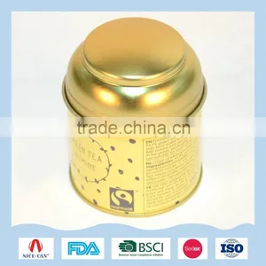 Small Tea Tin Boxes With Inner Lid and Special Cover thumbnail-1
