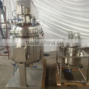 Shaving Cream Stainless Steel Vacuum Emulsifying Mixer thumbnail-4
