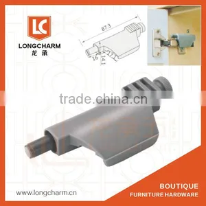YL-AB08 I Shape Magnetic Plastic Door Buffer/cabinet Dood Closing Damper Made in China thumbnail-2
