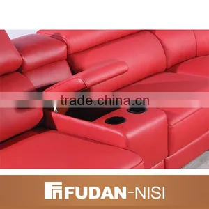 2016 Modern 7 Seater Pure Leather Sofa Set Quality Choice thumbnail-4