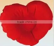 0.2mm Red Inflatable Flocked Business Travel Pillow Cushion Pad thumbnail-1