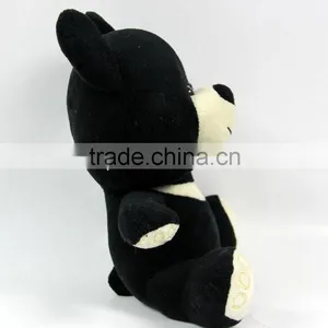 Luckiplus Hot Sale First Class Adorable Black Bear Safe Technology Toy For Kids thumbnail-4