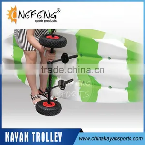 Kayak Accessories Kayak Transport Cart With Inflatable Wheels or Tuff-Tire Foam Wheels thumbnail-4