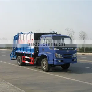Foton 4*2 Garbage Compactor Truck for Sale thumbnail-5