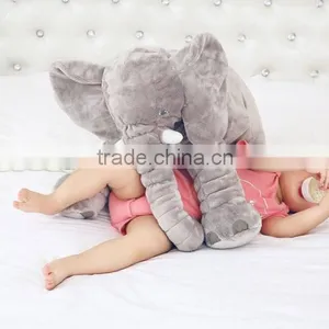 Hot Style Children's Elephant Doll/ Elephant Back Cushion Pillow WeiDang Super Soft Plush Toys Elephant Baby Pillows Waist thumbnail-5