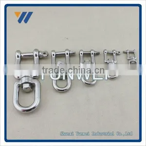 US Type Screw Pin Bow Shackle thumbnail-1