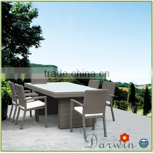 Classic Rattan Stackable Dining Utensil Table Set thumbnail-2
