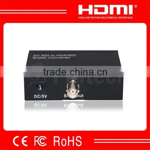 FOB Shenzhen 3G SDI to VGA Scaler Converter With Audio Portable SDI Converter thumbnail-1