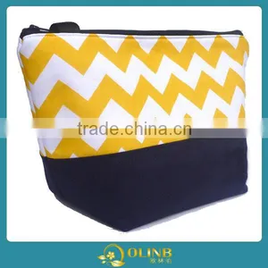 Canvas Chevron Tote Bag Wholesale thumbnail-1