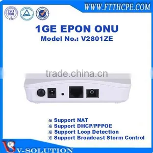 1GE EPON ONU Support DHCP/PPPoE Compatible With Huawei/ZTE/Fiberhome OLT thumbnail-1