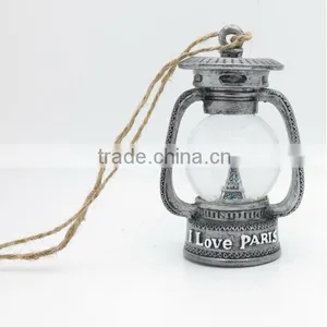 Decoration Fashion Design Decorative Resin Mini Hurricane Lamp thumbnail-2