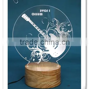For Chiristmas Decoration 3d Acrylic Light Night Light for Kids thumbnail-2