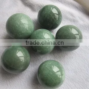 Natural Antique Aventurine Crystal Quartz Ball thumbnail-5