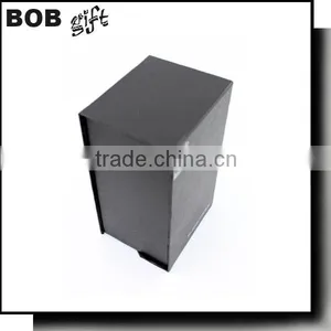 2015 Hot Sale Custom Logo Printed Black Matt Paper Gift Box thumbnail-3