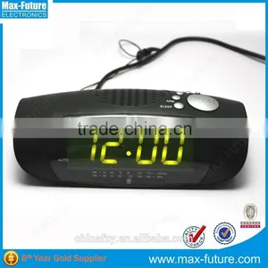 High Quality Clock Radio, AM/FM Clock Radio With 1.2 Inch LED(F-1754) thumbnail-1