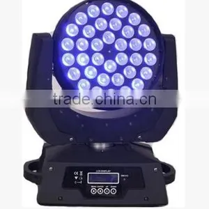 Rgbw Zoom 36x10w 4in1 Led Moving Head Wash Light IP20 Led Zoom Moving Head Light thumbnail-2