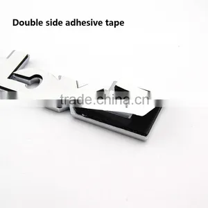 Wholesale Chrome Abs 3D Letters Car Enamel Pin Badge thumbnail-4