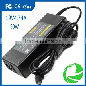2016 New High Quality ac dc Adaptor 19V 4.74A 90W Bullet AC Adapter Charger CE FCC ROHS Adapter thumbnail-1